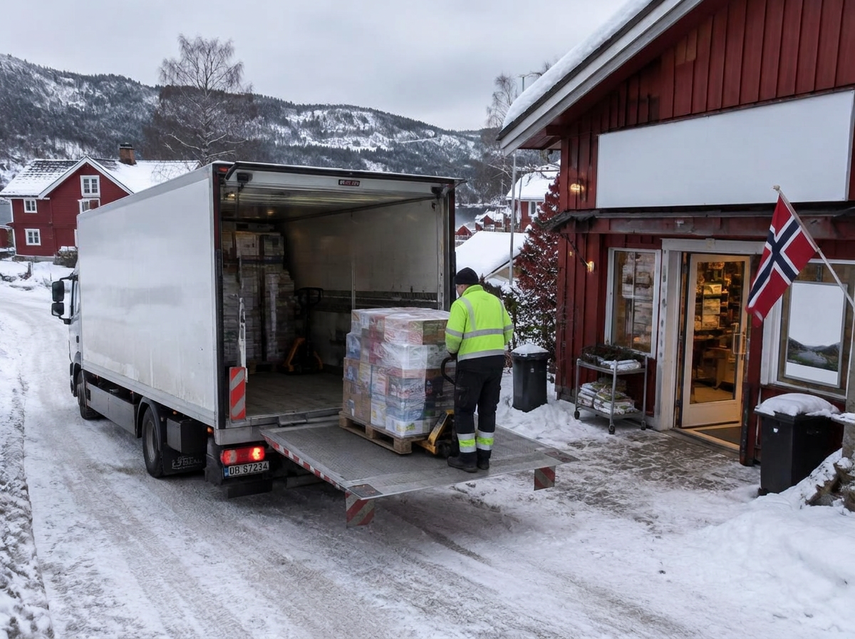 Levering med løftelem i Lierne